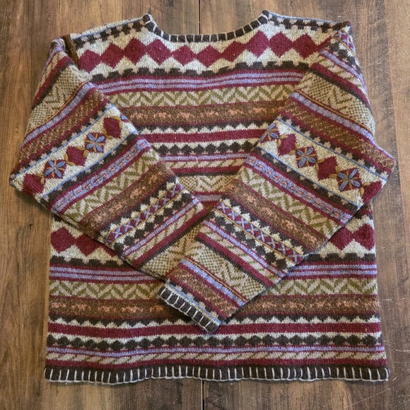 Woolrich Multicolor V-Neck Sweater - Picture 9 of 9